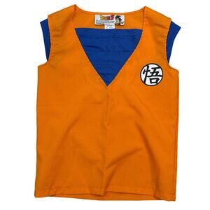 Dragonball Z Goku Gi top anime show costume youth Large cosplay y2k 2001 retro